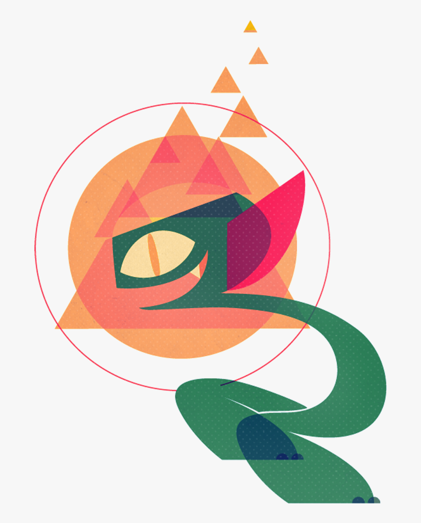 Who Smokes A Pipe And Wears A Magical Red Cap That - Boitata Brazil Art, HD Png Download