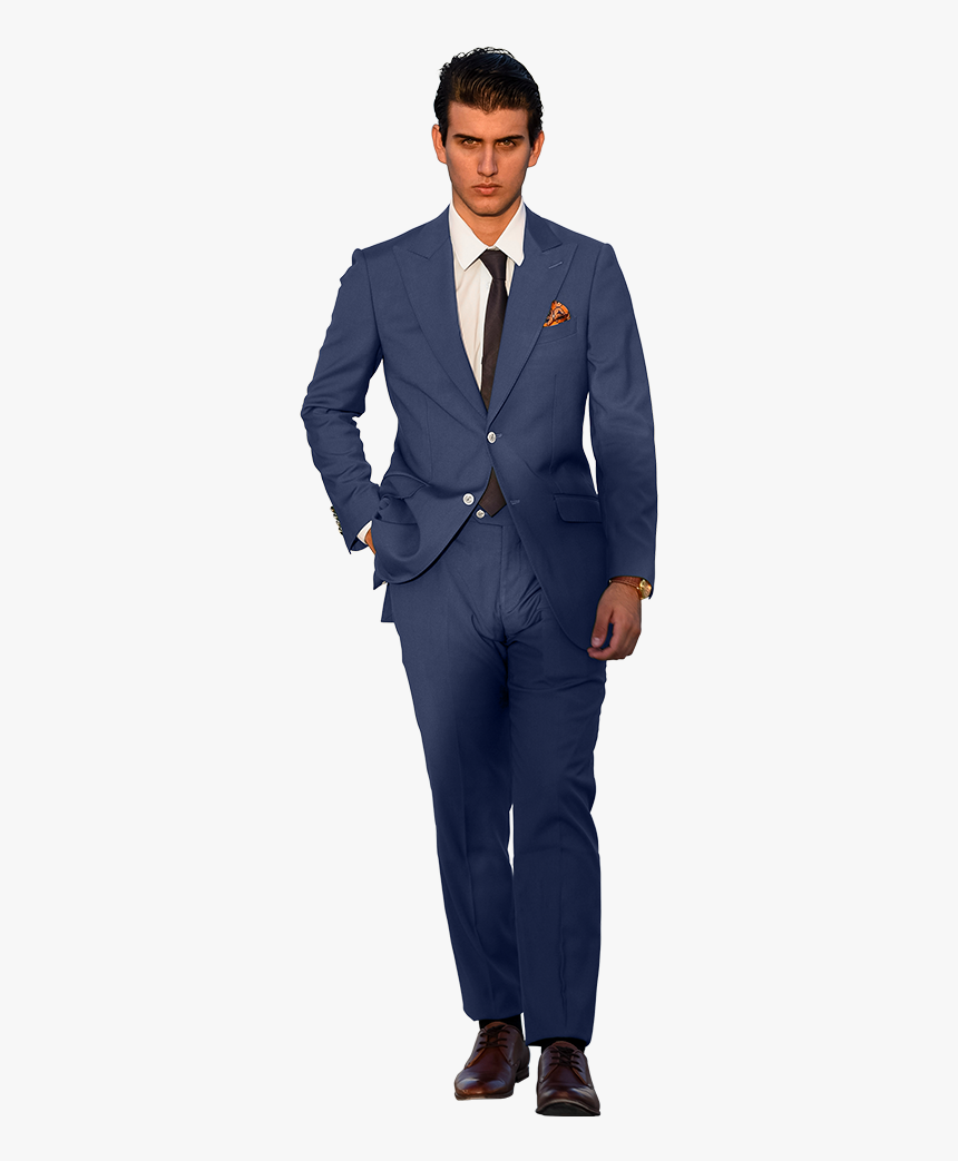The Regal Navy Suit 
 Class - Tuxedo, HD Png Download
