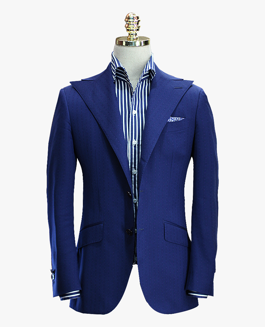 Made Suits Blue Moon Peak Sparrow Lapel Suit Stylbiella, HD Png Download