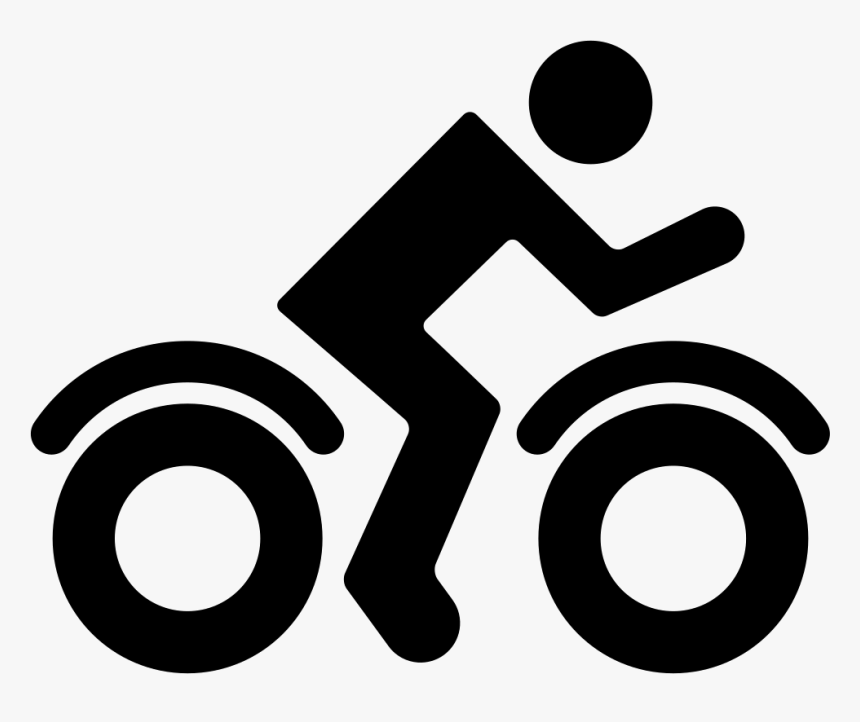 Rider Of A Bicycle Rider Icon, HD Png Download , Transparent Png