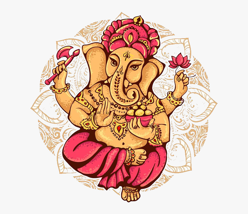 Lord Ganesh , Png Download - God Ganesha Illustration, Transparent Png