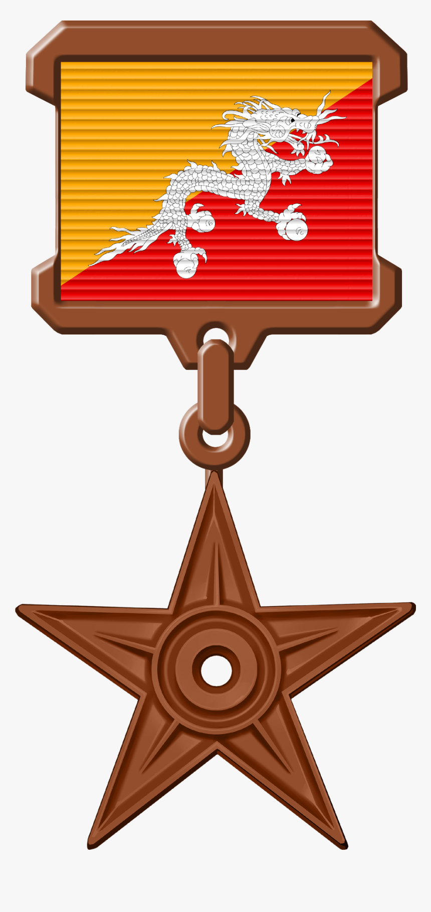 Bhutan Hires - Bhutan Flag, HD Png Download