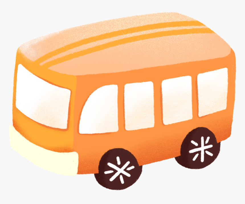 Transparent Bus Png - Cartoon, Png Download