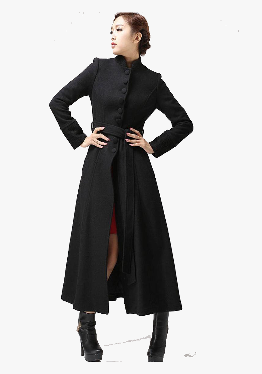 Belted Long Coat Png Transparent Image - Susan B Anthony Costume, Png Download