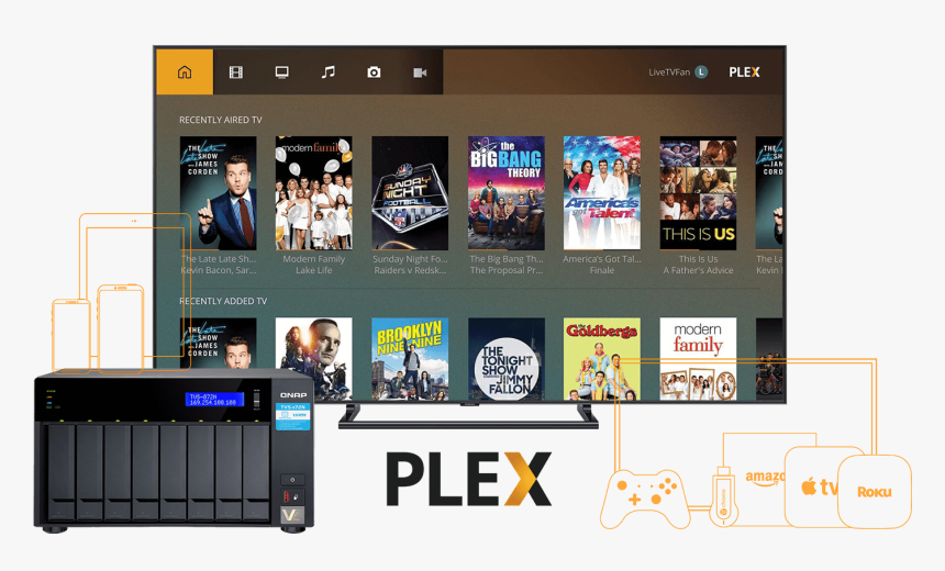 Plex And Nas - Plex On Firestick, HD Png Download