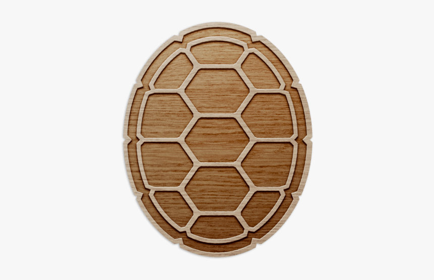 Turtle Shell / Wooden Coaster - Eye Shadow, HD Png Download