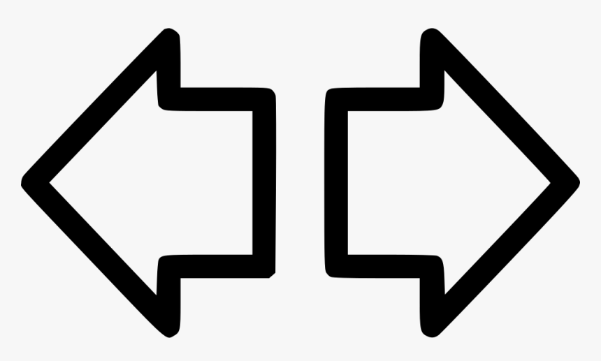 Car Turn Sign Right Left - Turn Left Turn Right Png, Transparent Png