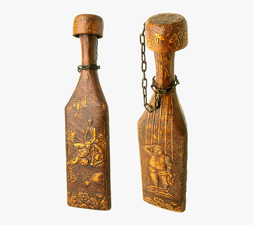 Glass Bottle, HD Png Download