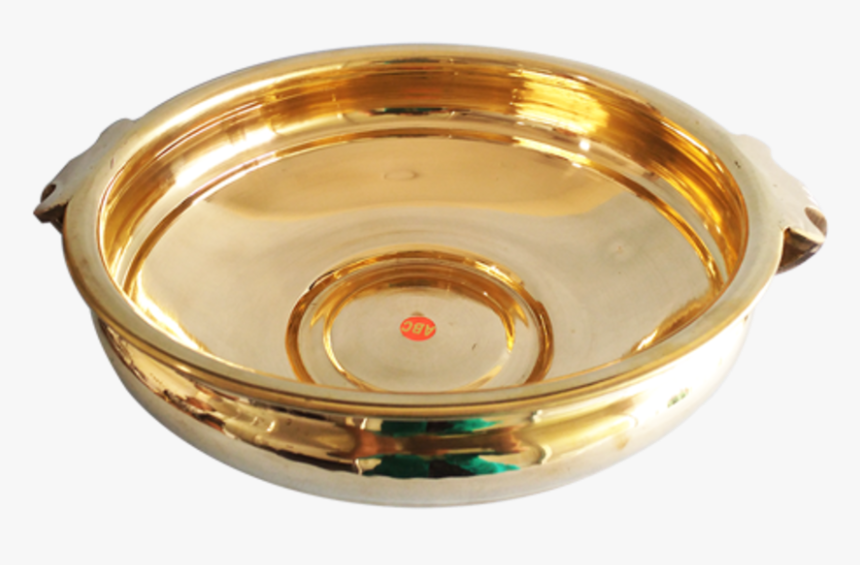 Decorative Brass Uruli Bowl Pot For Floating Flowers, - Serveware, HD Png Download