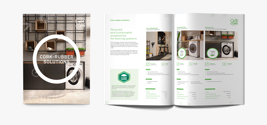 Acc Go4cork Cork Rubber Solutions Brochure - Flyer, HD Png Download