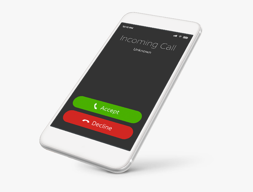 Looks Like You Are Missing Info - Cell Phone Incoming Call, HD Png Download