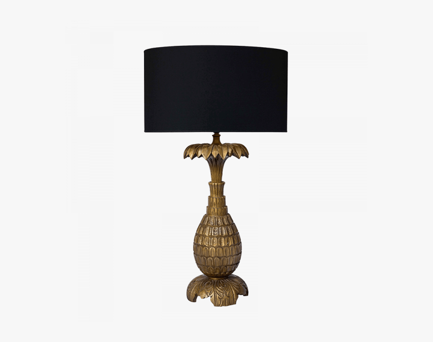 Large Gold Pineapple Lamp - Lamp, HD Png Download