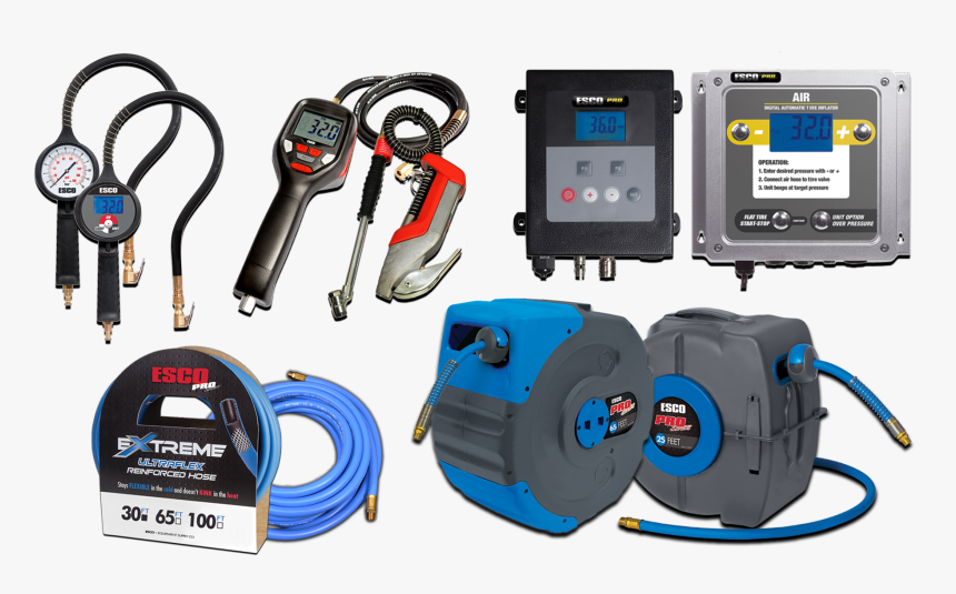 Esco Tire Inflation Products - Machine Tool, HD Png Download