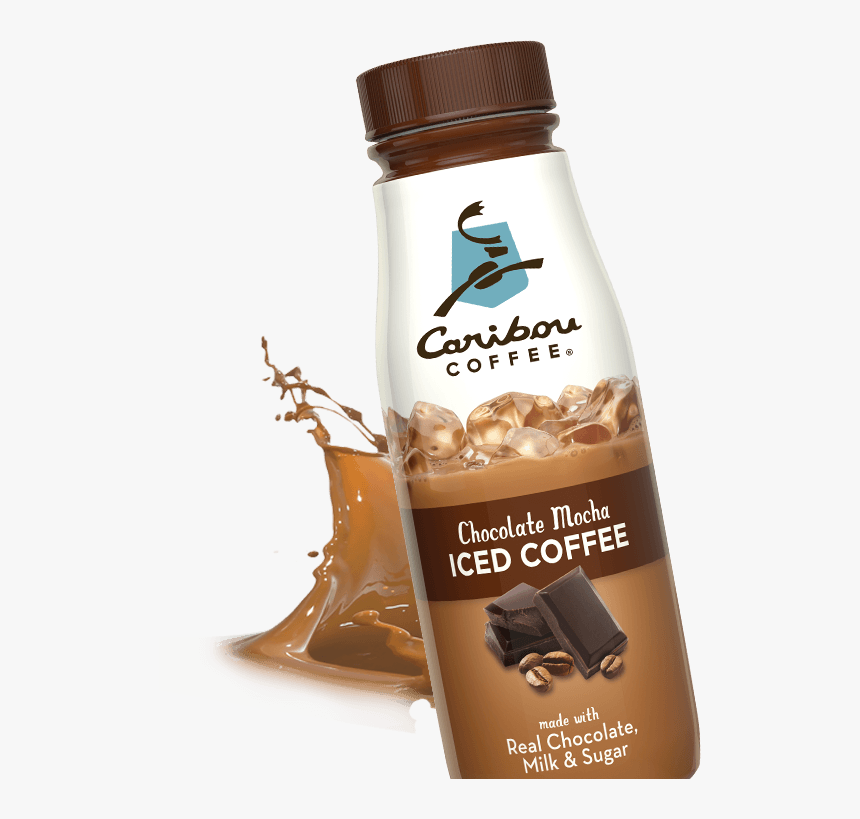 Caribou Coffee Iced Coffee, Chocolate Mocha - Caribou Coffee New, HD Png Download