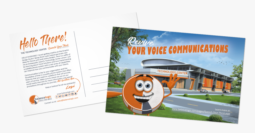 Postcard Voice Solutions - Flyer, HD Png Download