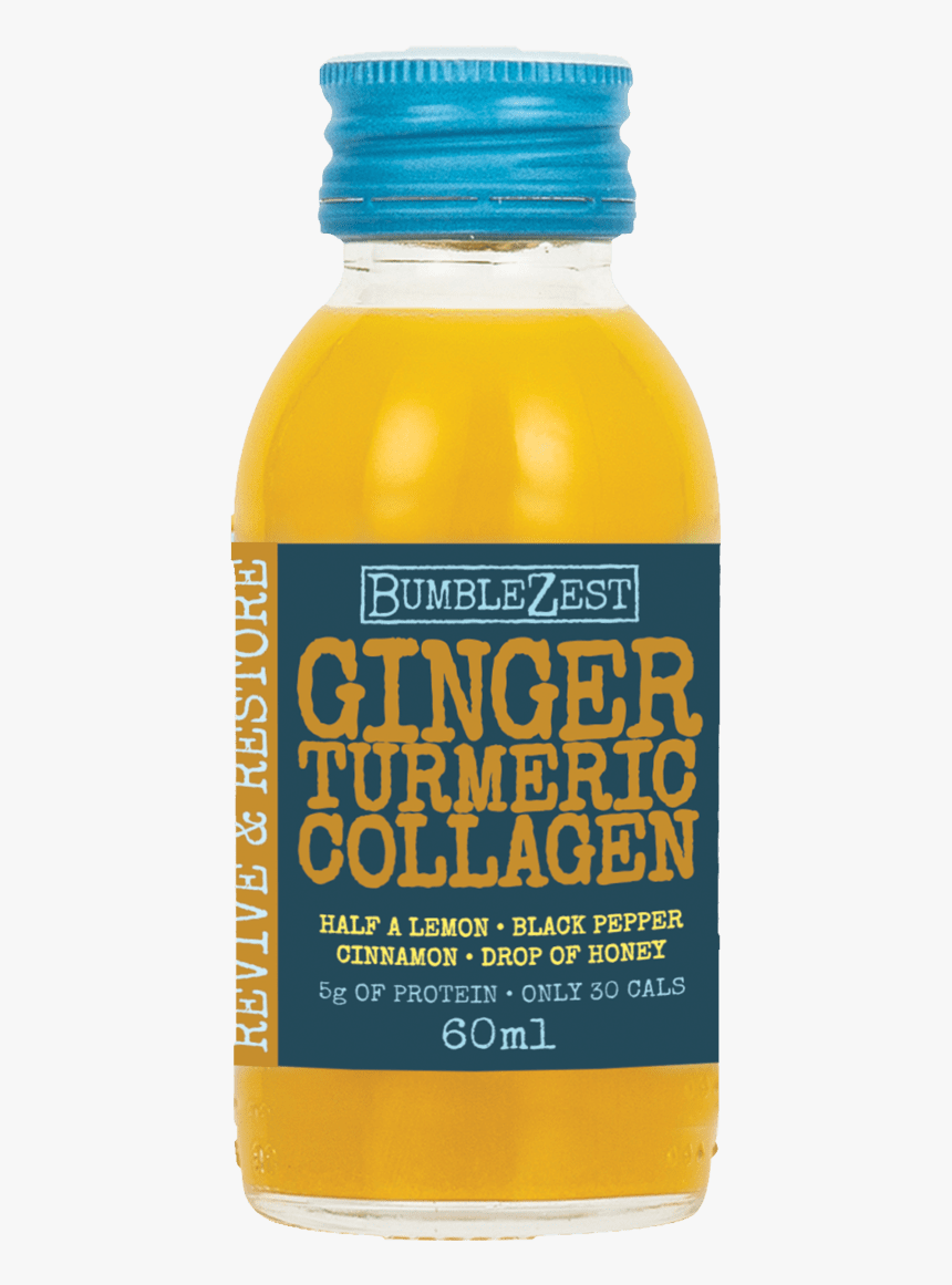 Revive & Restore Ginger, Turmeric & Collagen - Bottle, HD Png Download