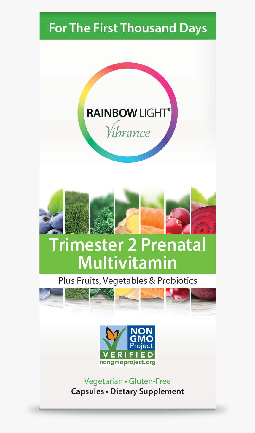 Transparent Rainbow Light Png - Vitamins For 1 Trimester Pregnancy, Png Download