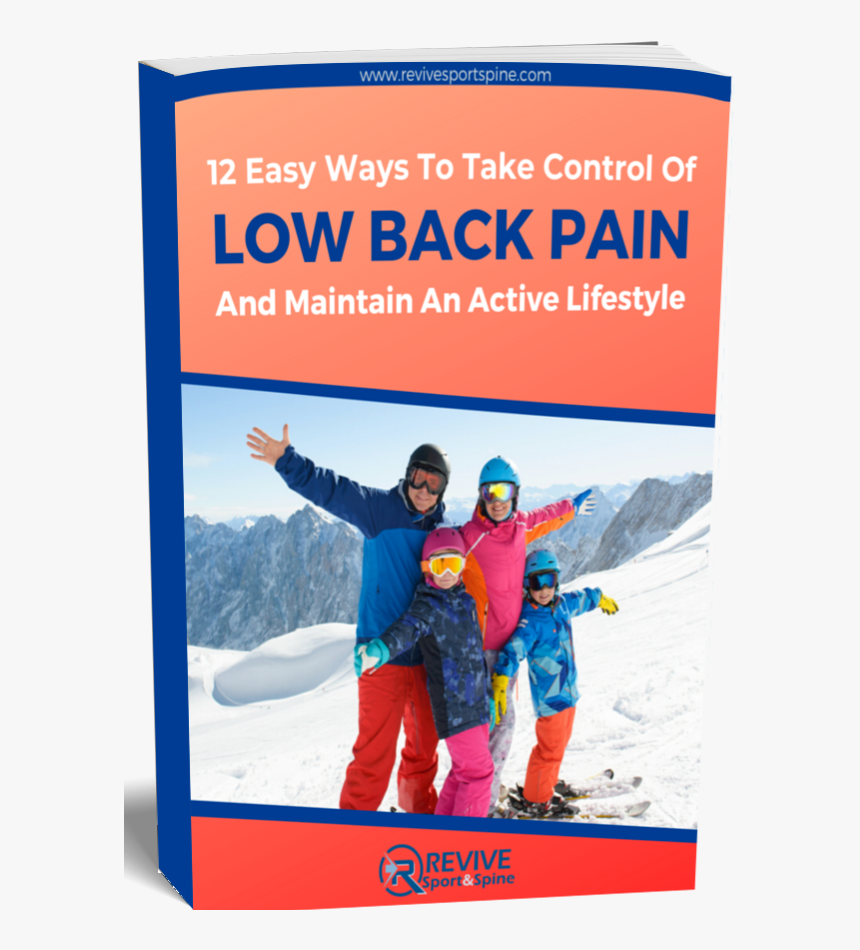 Low Back Pain Relief Ebook - Skiing, HD Png Download