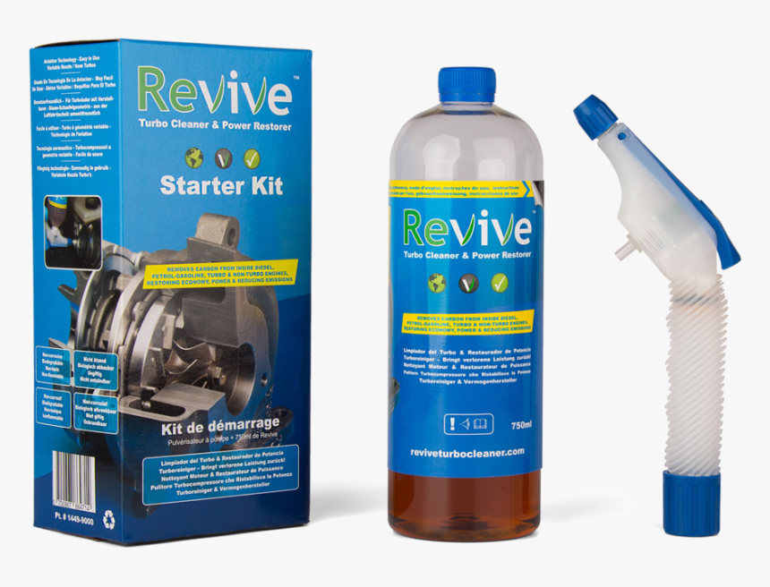 Revive Diesel Starter Kit , Png Download - Revive Turbo Cleaner, Transparent Png