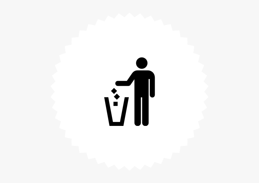 Badge Icon Trash - Budapest, HD Png Download