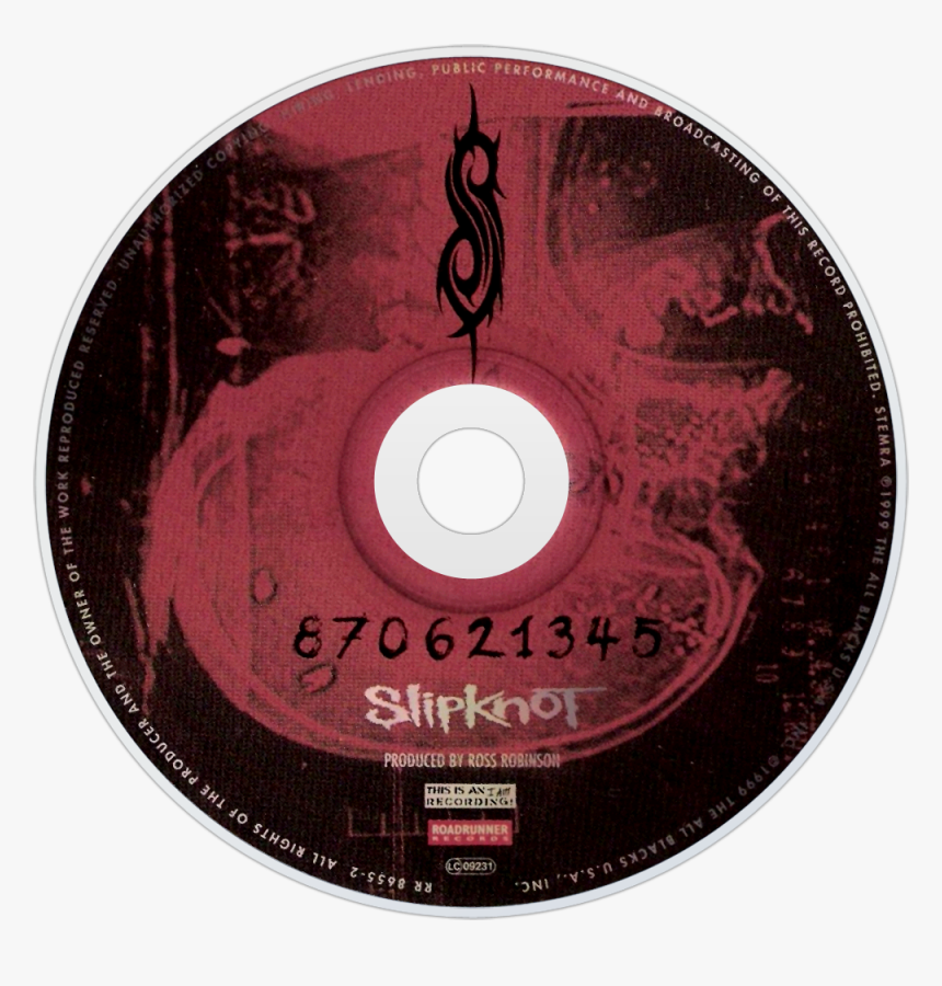 Cdart Artwork - Slipknot Cd, HD Png Download