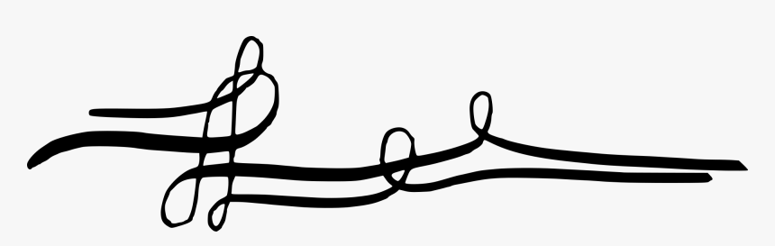 Calligraphic Swirls Flourishes 5, HD Png Download