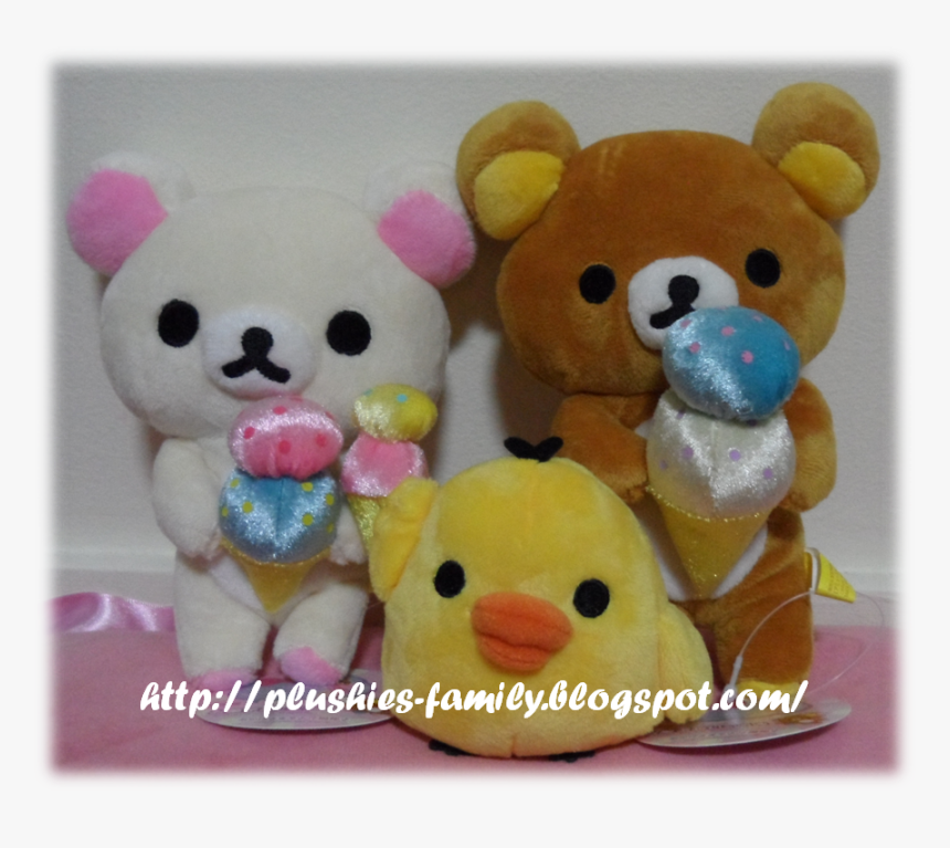 Ice Cream Rilakkuma, Korilakkuma And Chick - Teddy Bear, HD Png Download