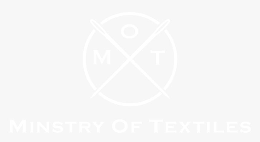 Ministry Of Textiles - Johns Hopkins Logo White, HD Png Download