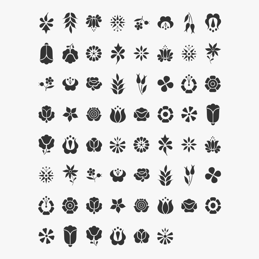 Kalocsai Flowers, HD Png Download