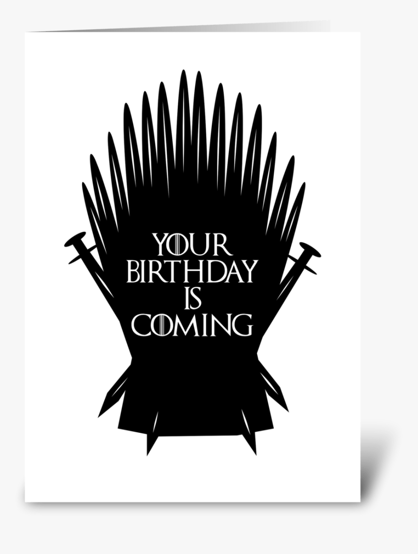 Game Of Birthdays Greeting Card - Emblem, HD Png Download