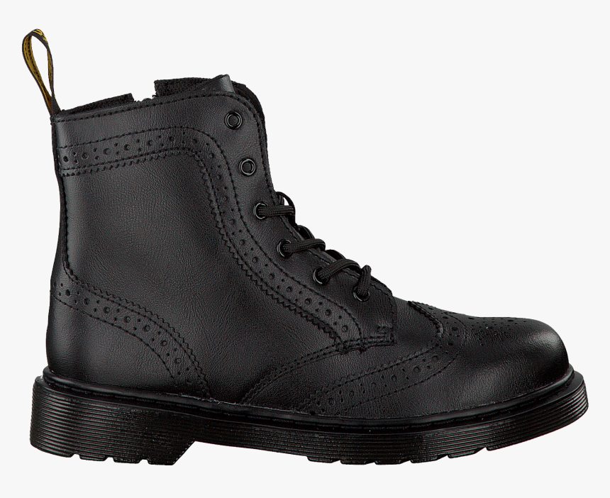 Black Dr Martens Lace-up Boots Aaliyah High Leg Boot - Work Boots, HD Png Download