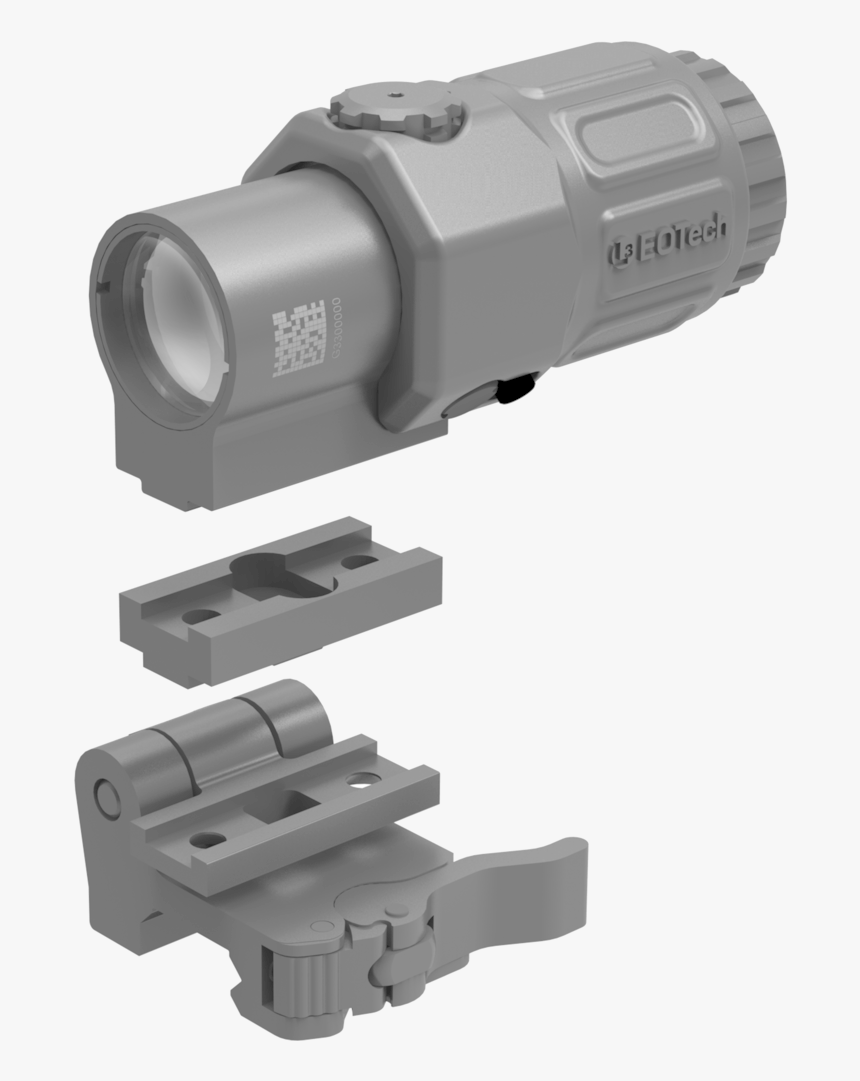 Exploded - Eotech G33 Magnifier, HD Png Download