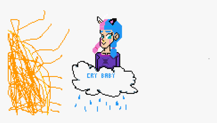 Cry Baby Kitty - Cartoon, HD Png Download