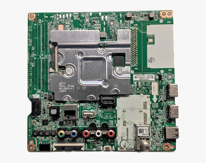 Ebu65647501 Lg Main Board, Eax68253604 , 50um7300-pua - Electronic Component, HD Png Download