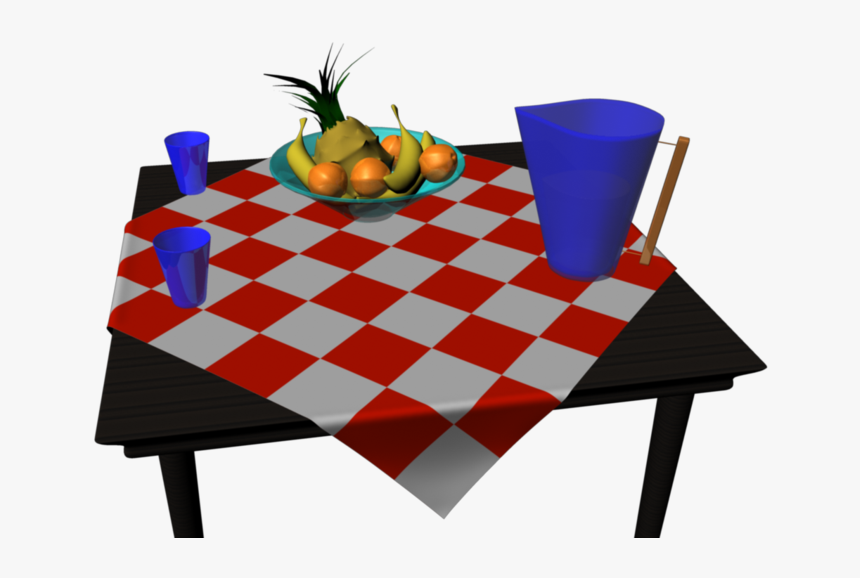 D Fruit Bowl And By Tindreia - Chess Boards, HD Png Download
