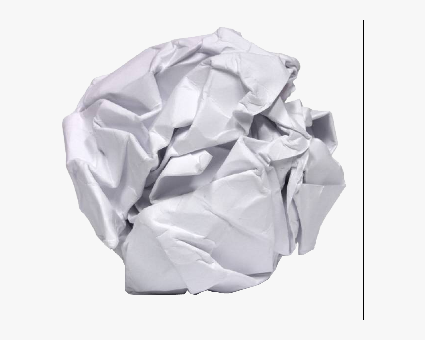 Thumb Image - Scrunched Up Paper Ball, HD Png Download
