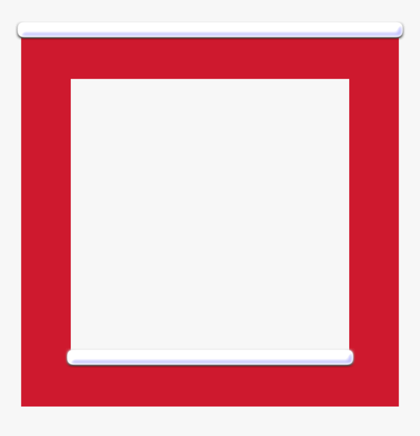 Moldura Vermelha Clipart Svg Stock Borda Vermelha Png, Transparent Png
