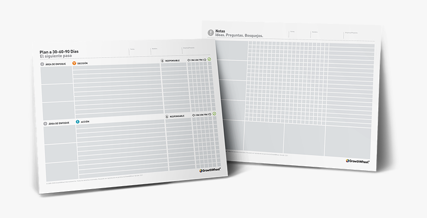 30 60 90 Day Plan Spanish 5 - Paper, HD Png Download