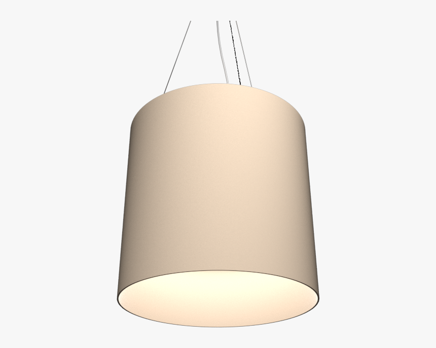 Pendant Lamp Cilíndrico Borda Alta - Lampshade, HD Png Download
