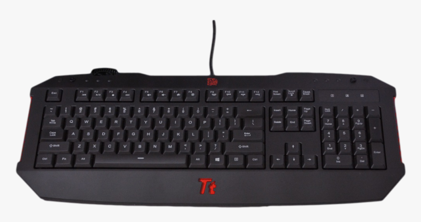 Thermaltake Tt Esports Challenger Illuminated Gaming - Hp Ku 1156 Qwertz Keyboard, HD Png Download