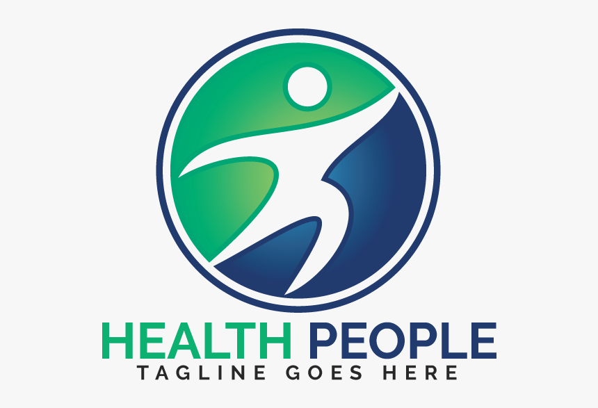 Health People Logo Design - Graphic Design, HD Png Download