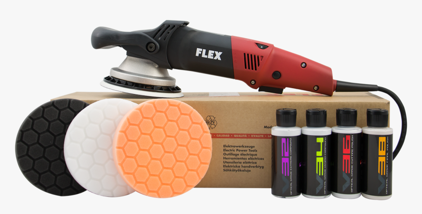 Flex Xc 3401 Vrg Dual Action Orbital Polisher Kit & - Rotary Tool, HD Png Download