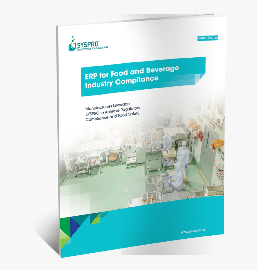 Erp For Food And Beverage Compliance White Paper - Brochure, HD Png Download