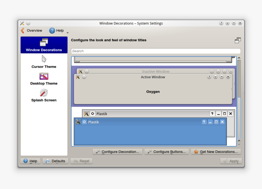 Replace Internet Explorer Icon On Desktop Download - Kde 4.3 Window Decorations, HD Png Download
