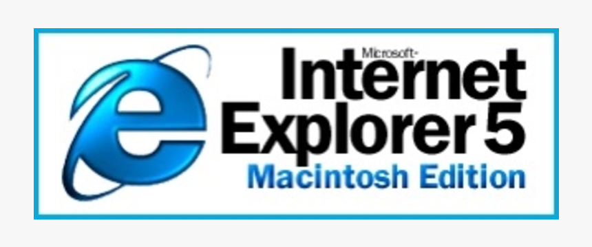 The 20th Anniversary Of Internet Explorer 5 For Mac, - Internet Explorer, HD Png Download