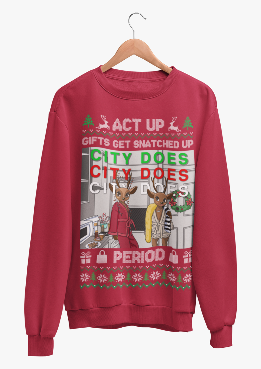 Girls Rude Christmas Jumpers, HD Png Download