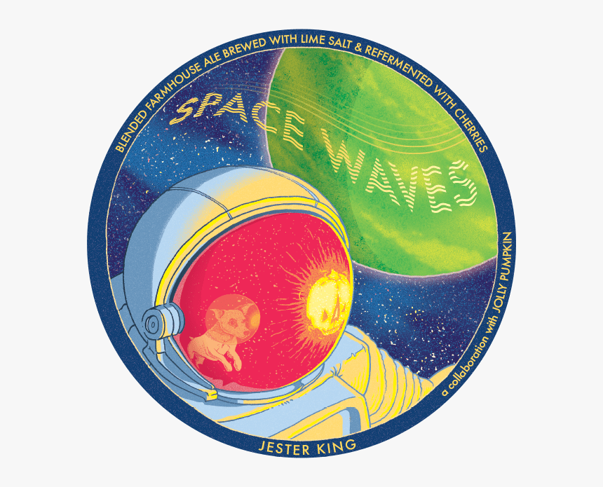 Jester King Space Waves - Circle, HD Png Download