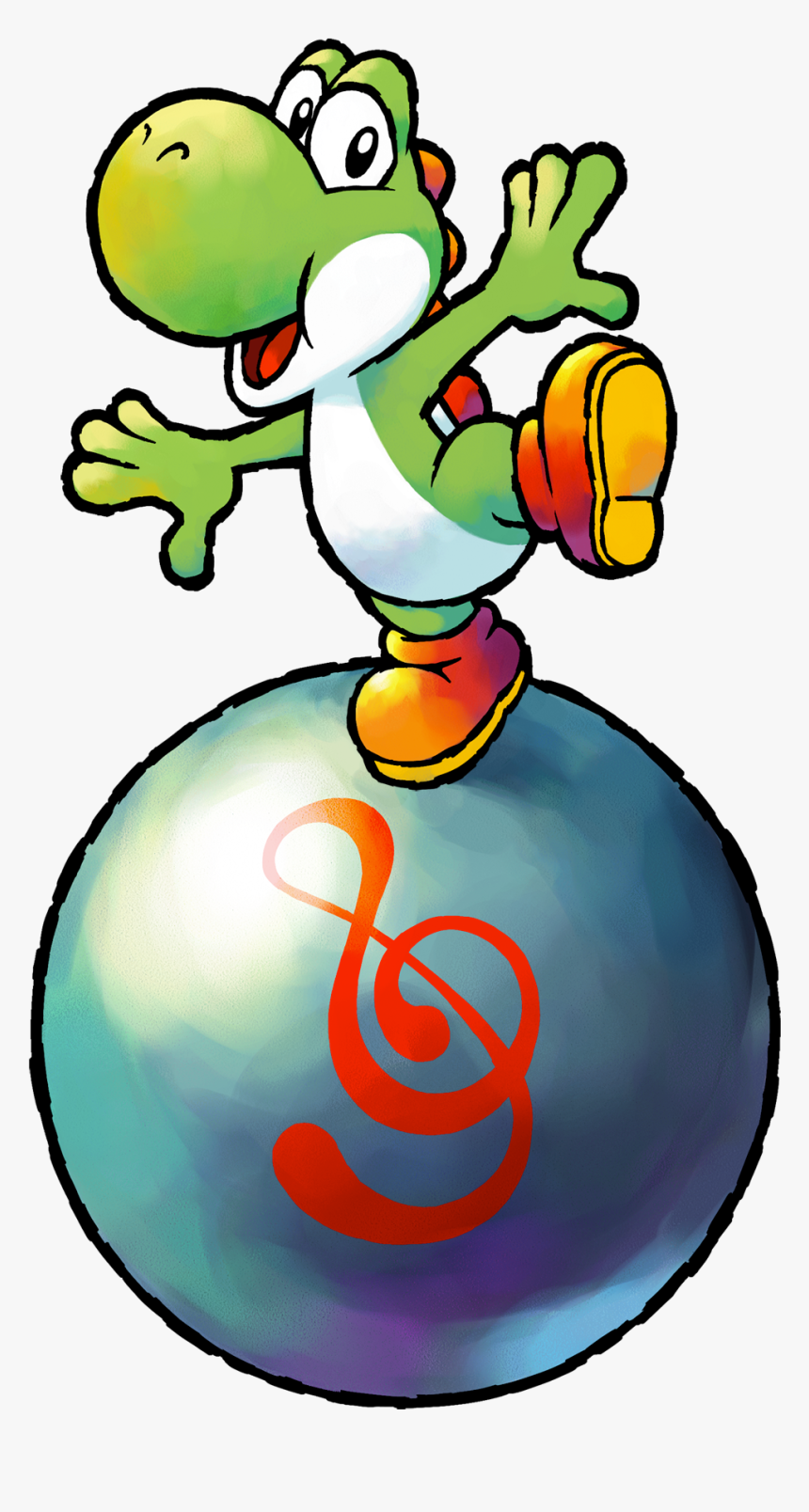 Yoshi Topsy-turvy Other - Yoshi Topsy Turvy Artwork, HD Png Download