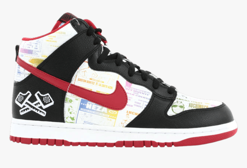 Nike Dunk High Lucha Libre, HD Png Download