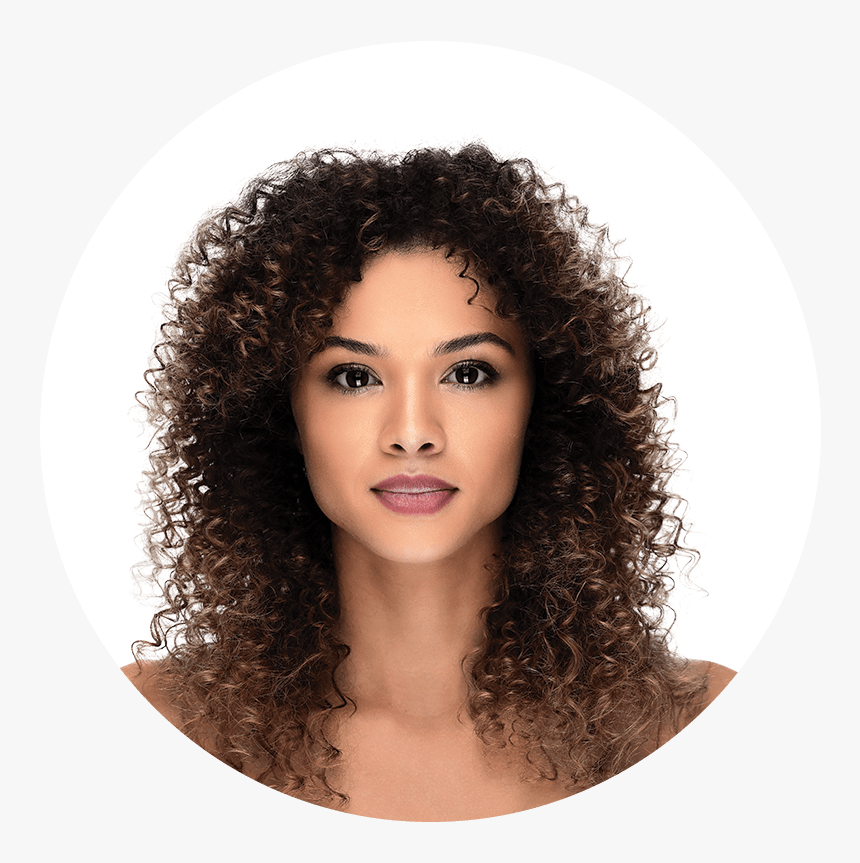 Natural Hair Loose Curls Wavy Hair - Lace Wig, HD Png Download